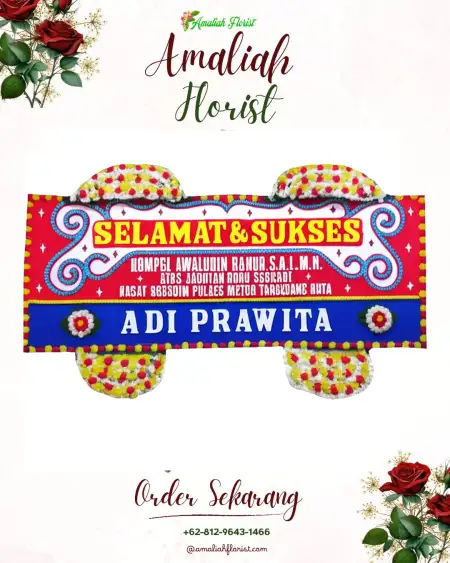 Papan Bunga Ucapan Selamat Kadungora